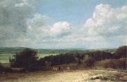 John Constable A ploughing scene in Suffolk china oil painting artist